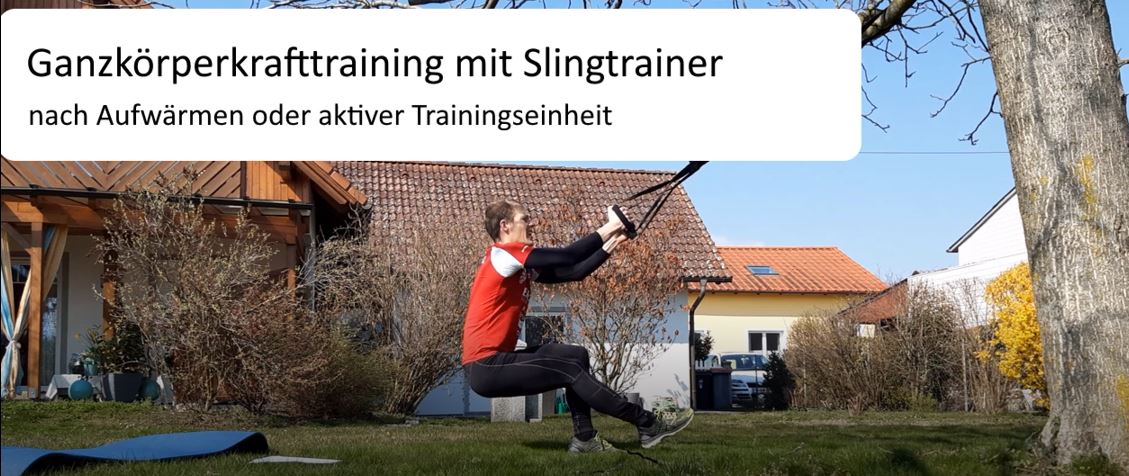 Ganzkörperkrafttraining Slingtrainer